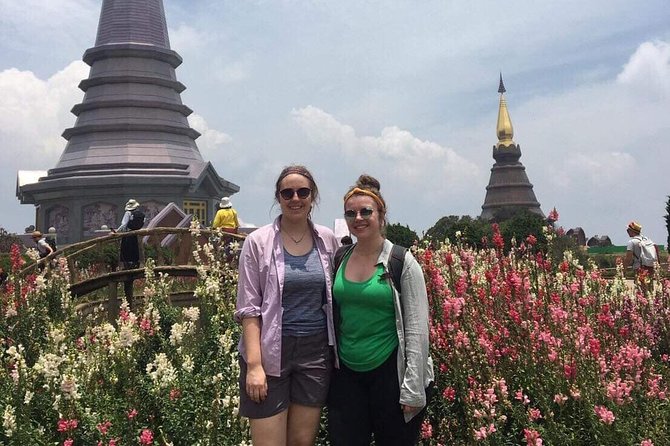 1 Day Private Tour Doi Inthanon And Phachor Canyon - The King and Queen pagodas at Doi Inthanon