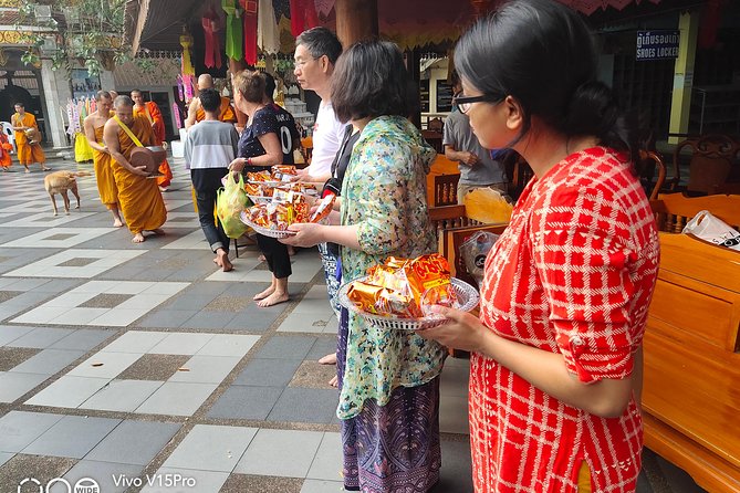 4 highlights: Sticky Waterfall/Elephants/local market /Wat Banden - Sticky Waterfall: the day’s most playful stop