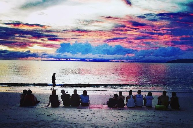 4 Islands Sunset + Plankton, Semi-Private Tour only 12 Guests - Tup Island: shallow water, sand, and a short swim
