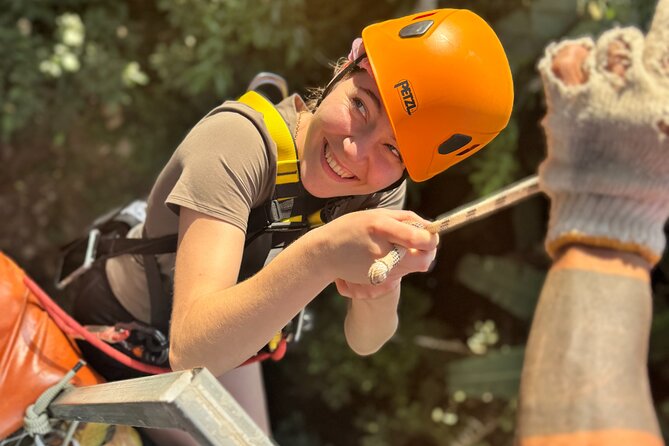 7 Hour Sticky Waterfall and Zipline Adventure - Flying through the Mae Taeng treetops