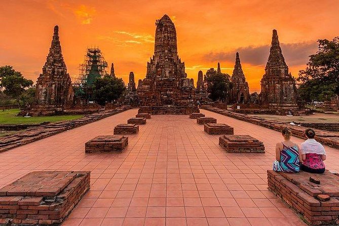 Afternoon Ayutthaya heritage site & River Boat Ride at Sunset - 17:30 for the Ayutthaya sunset boat ride