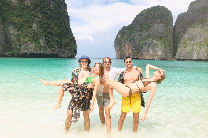 All-in Phi Phi, Maiton, MayaBay, Khai, Bamboo islands Tour - Viking Cave and Loh Samah Bay from the boat