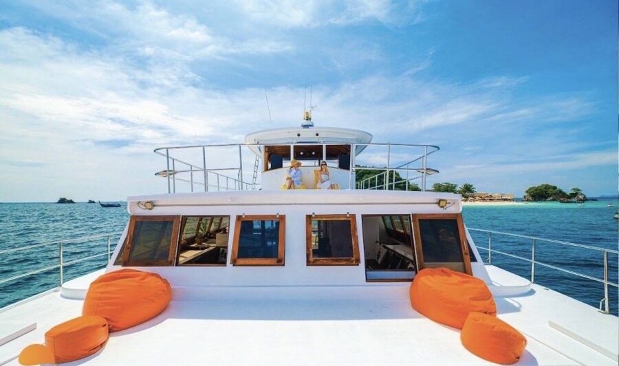 Amazing Coral Island & Sunset Dinner with Power Catamaran - Laem Krating and the sunset finale