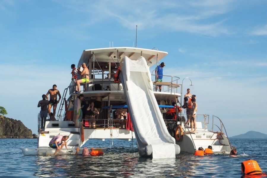 Amazing Coral Island & Sunset Dinner with Power Catamaran - Is $64 a fair price?