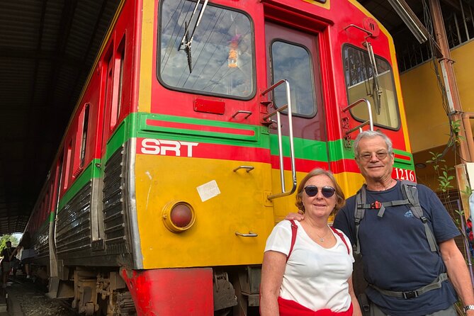 Amphawa and Railway Markets with Boat Ride Group Tour - Ban Kalong Station and the salt farms