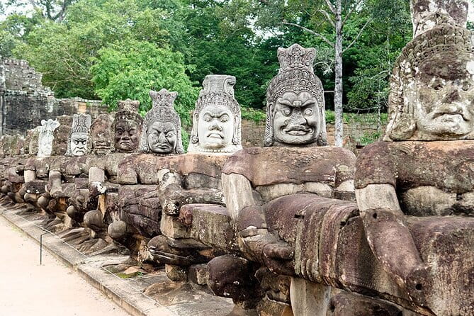 Angkor Wat 2-Day Tour from Bangkok - Bayon’s famous stone faces