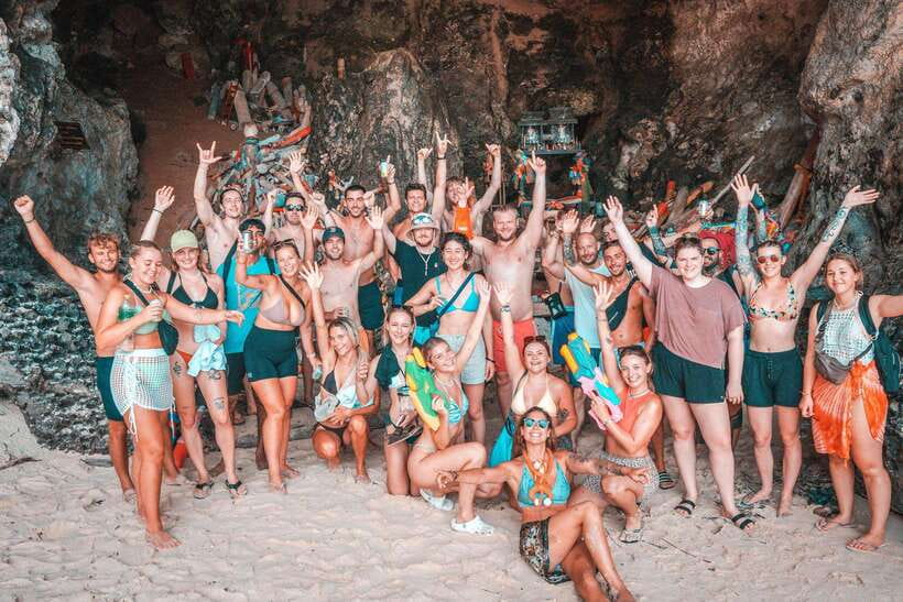 Ao Nang: 4 Island Awesomeness Adventure - Leaving Ao Nang by tuk-tuk and long-tail boat