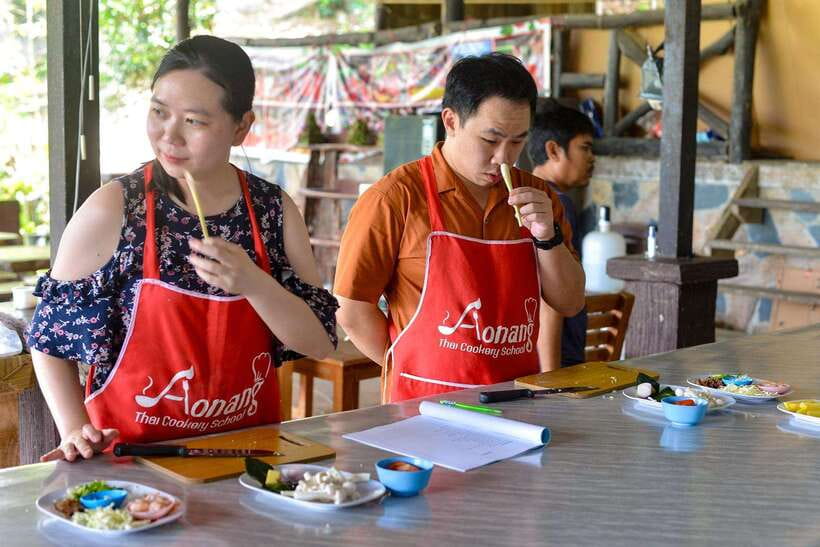 Ao Nang: Half-Day Thai Cooking Class Krabi Province - Thai flavors without the pressure