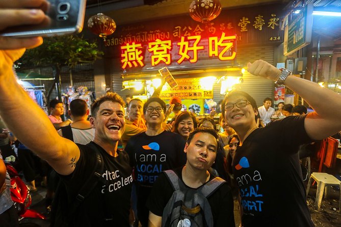 Authentic Street Food Tour in China Town Bangkok - Following the guide from stall to stall