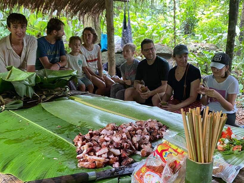 Authentic trek only walk in Chiang Rai jungle - The Waterfall Reward