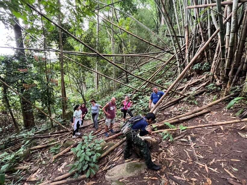Authentic trek only walk in Chiang Rai jungle - Akkha and Lahu Villages on the Return Route