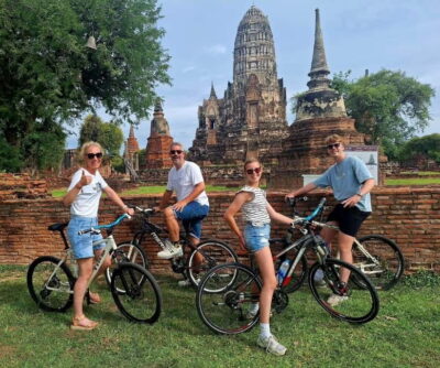 Colorful Slow Life Bicycle Tour with local guide.