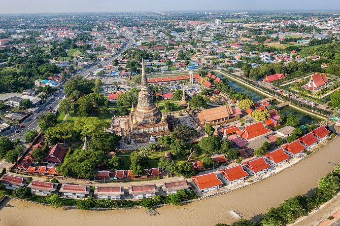 Ayutthaya UNESCO Temples Group Tour with Lunch - Wat Chaiwatthanaram beside the Chao Phraya River