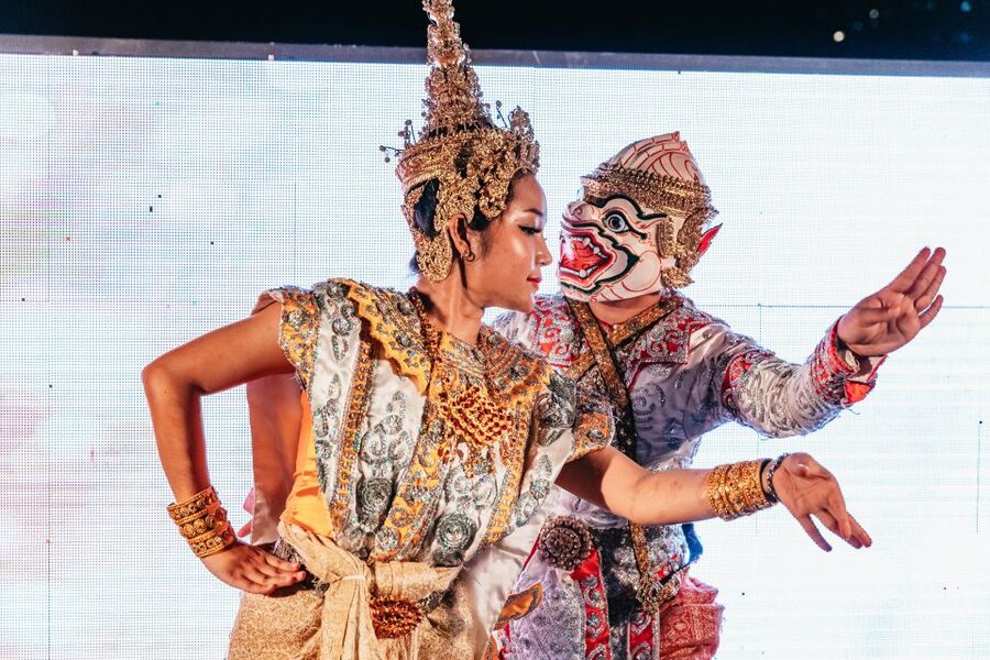 Bangkok: Alangka Luxury Buffet Dinner Cruise With Live Music - Bangkok’s river lights from the top deck