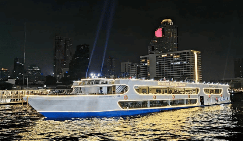 Bangkok: Alangka Luxury Cruise with Buffet and Live Music - Key points at a glance