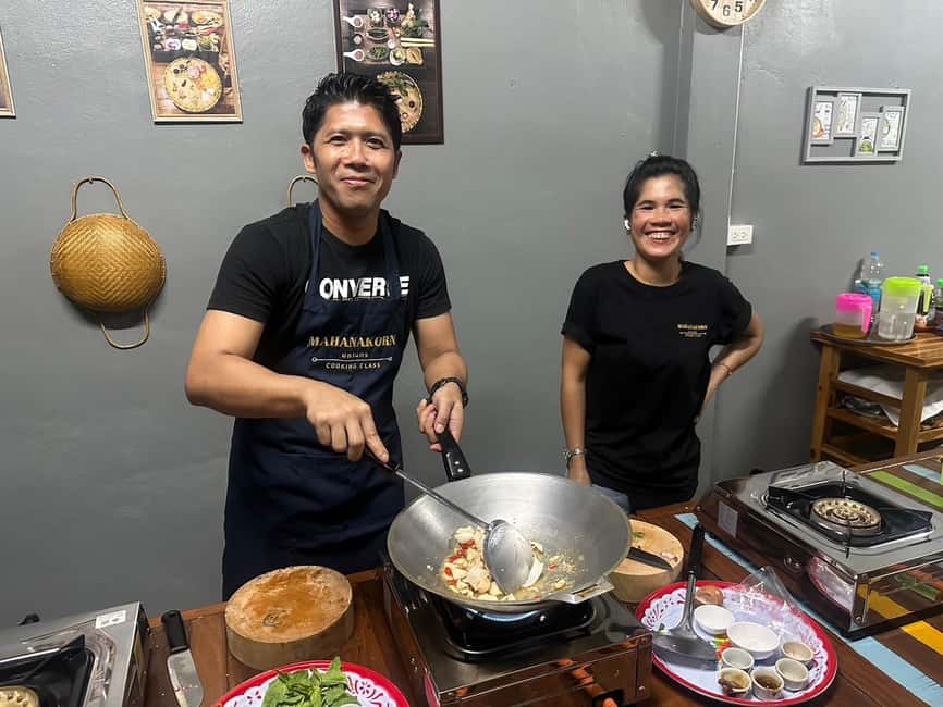 Bangkok: Authentic Thai Cooking Class with Local Host - Four dishes, generous portions, and a shared meal