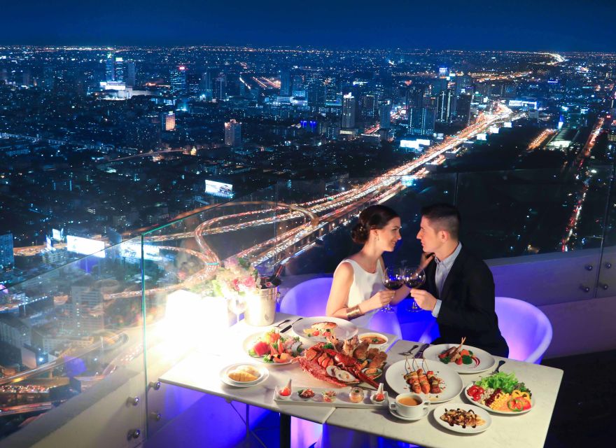 Bangkok: Baiyoke Tower Balcony Buffet & Observation Deck - The 81st-floor buffet and balcony seating