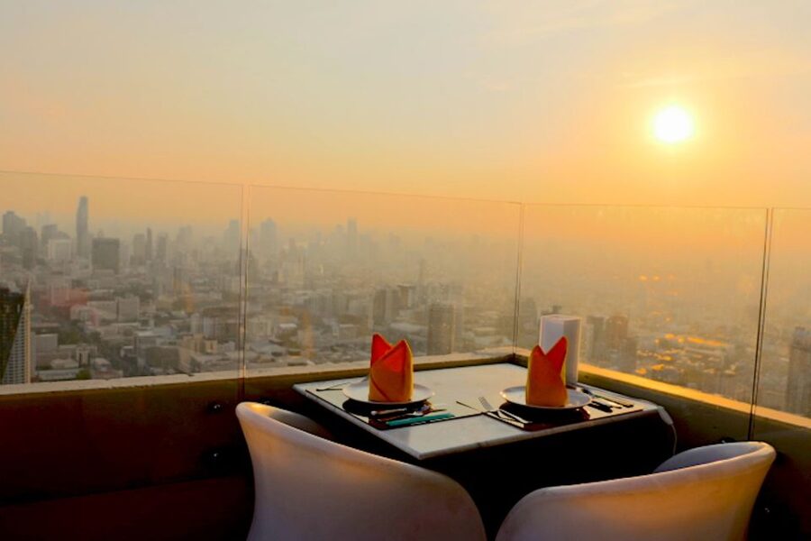 Bangkok: Baiyoke Tower Balcony Buffet & Observation Deck - The 77th-floor Observation Deck
