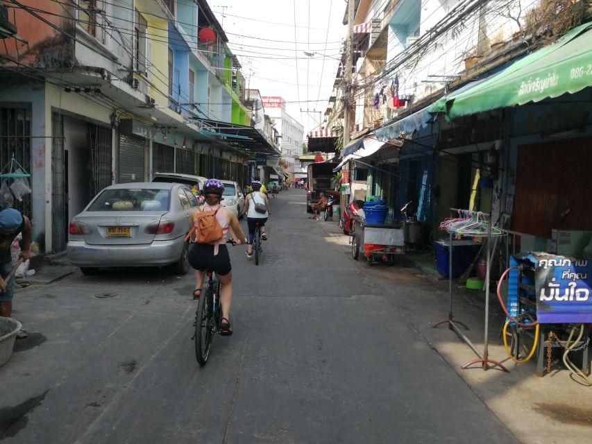Bangkok: Bike and Canal Boat Tour with Lunch - Getting to the meeting point without stress