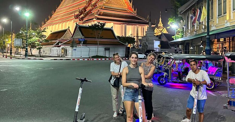 Bangkok By Night by Electric Scooter &/or Bike - What makes this Bangkok night ride worth considering