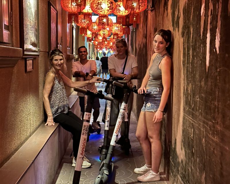 Bangkok By Night by Electric Scooter &/or Bike - The Grand Palace and the final ride to Khao San Road