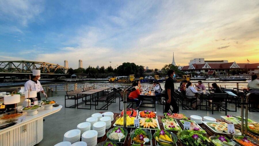 Bangkok: Calypso x White Orchid Cruise with Private Transfer - Private hotel transfer: convenience with strict timing