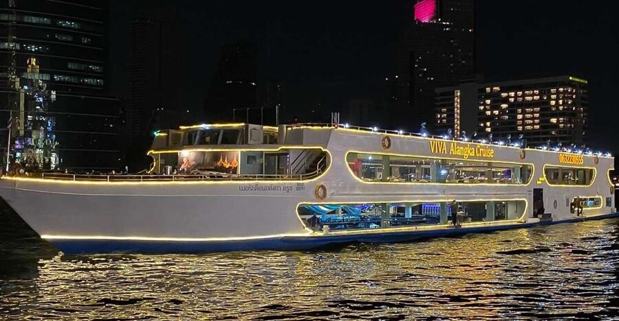 Bangkok: Chao Phraya Buffet Dinner Viva Alangka Cruise - Starting at Asiatique The Riverfront