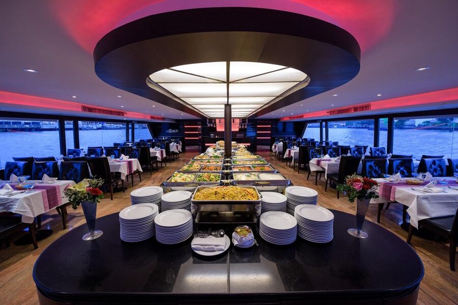 Bangkok: Chao Phraya Princess Dinner Cruise Ticket - Food, service, and value at $27
