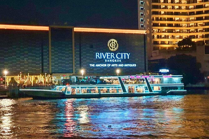 Bangkok Chao Phraya River Sunset Cruise Tour Admission Ticket - Grand Palace views from the boat