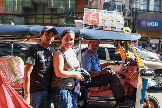 Bangkok Combo: Tuk Tuk App Pass, Chao Phraya Boat & E-sim - Silom: skyscrapers, parks, and modern Bangkok