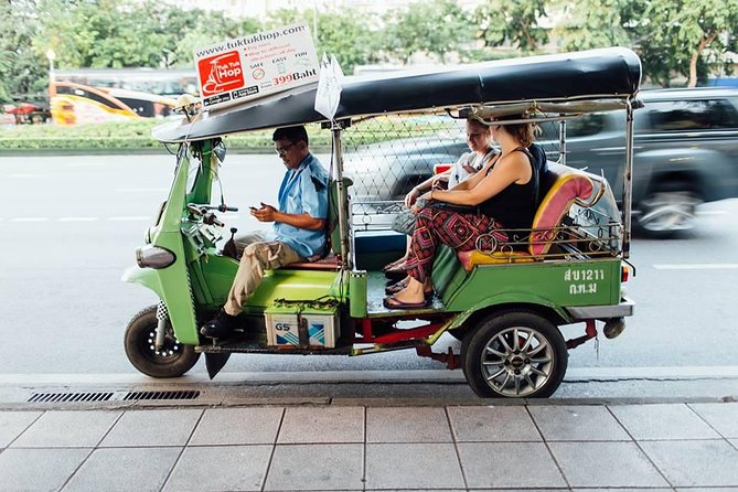 Bangkok Combo: Tuk Tuk App Pass, Chao Phraya Boat & E-sim - What the $22.80 price really buys you