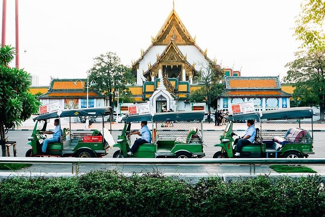 Bangkok Combo: Tuk Tuk App Pass, Chao Phraya Boat & E-sim - Chao Phraya boat: a smart addition for riverside stops