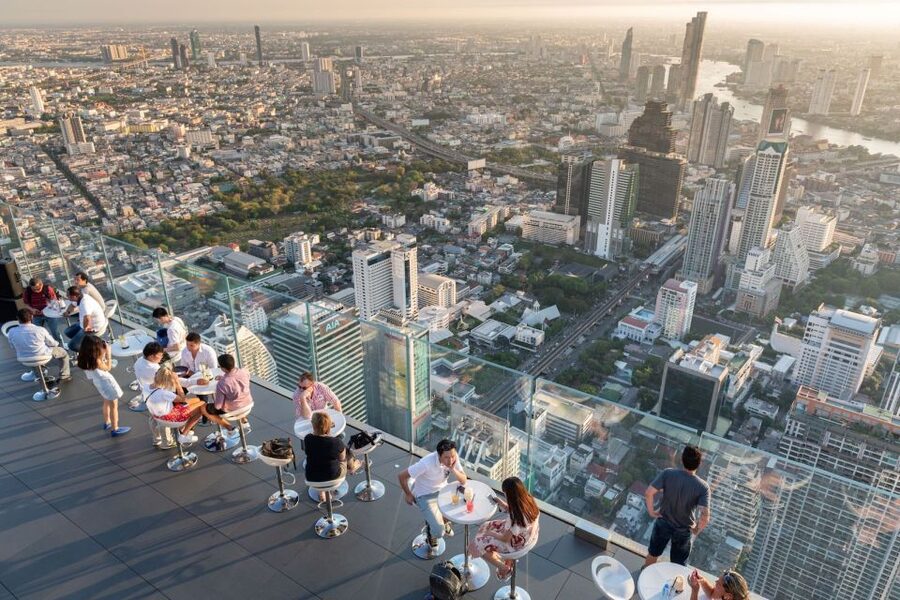 Bangkok: Damnoen Saduak, Train Market & Mahanakhon Day Trip - What to eat and what prices to expect