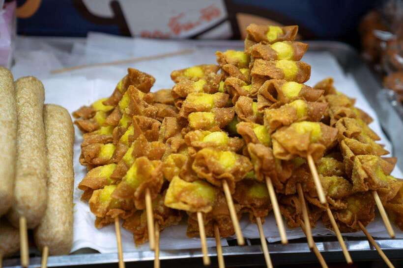 Bangkok Electric Tuk Tuk: Street Food & Markets - Starting beneath Sanam Chai MRT Station