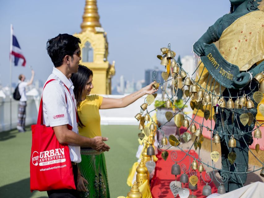 Bangkok Electric Tuk Tuk: Street Food & Markets - Grand Palace views from across the Chao Phraya