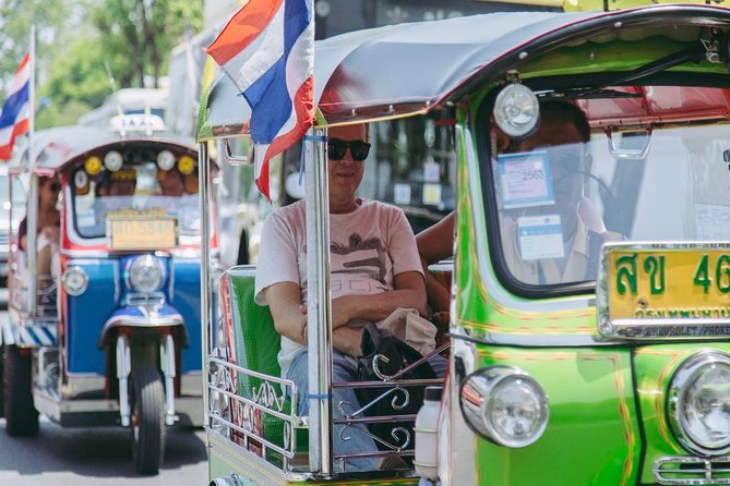 Bangkok Electric Tuk Tuk: Thonburi, Wang Lang & Food Tour - Baan Bu keeps an old craft alive
