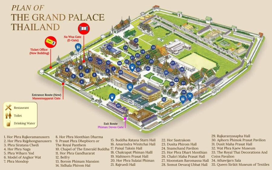 Bangkok: Grand Palace Skip-the-Line Entry Ticket - Key points to know before you book
