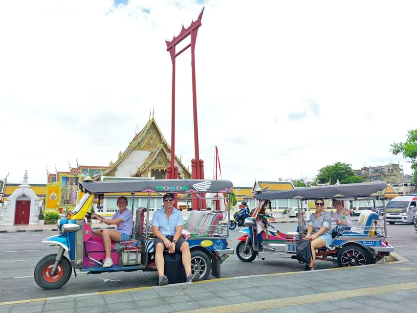 Bangkok: Guided Tour in a Typical Thai Tuk-Tuk - Meeting at Museum Siam and Sanam Chai MRT