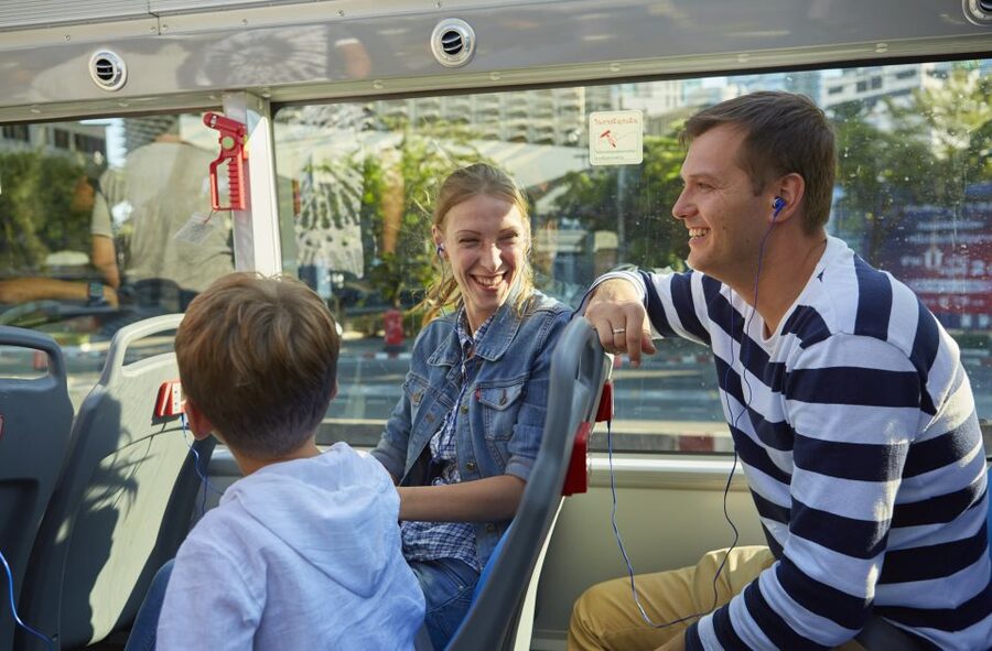 Bangkok: Hop-On Hop-Off Bus with 24, 48 or 72-Hour Validity - Golden Buddha and Chinatown