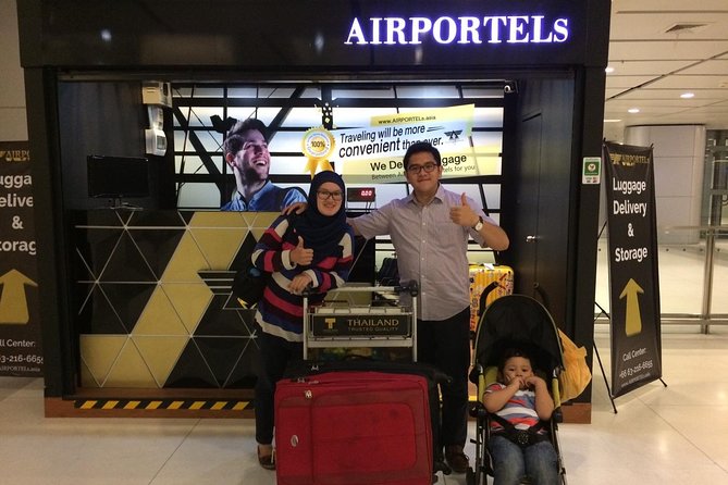 Bangkok Luggage Storage - CentralWorld: convenient, but allow time to find the desk