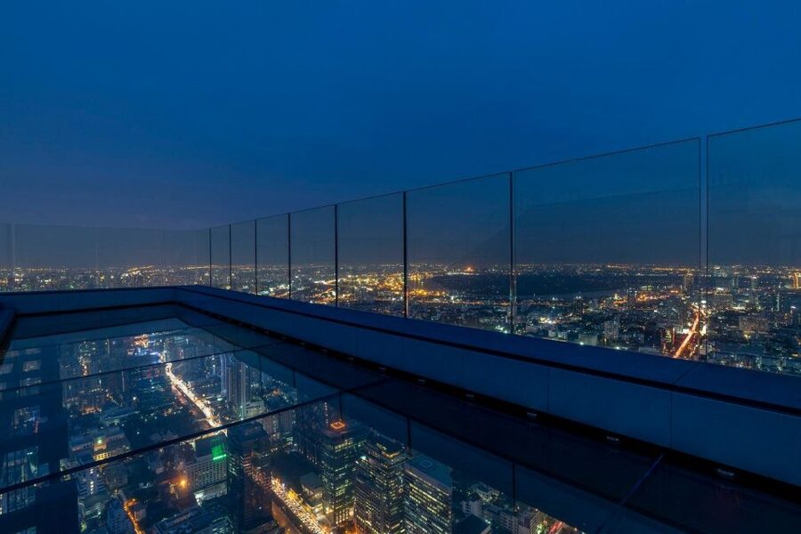 Bangkok: Mahanakhon SkyWalk Entry Ticket with Options - Sunset, music, and the rooftop bar