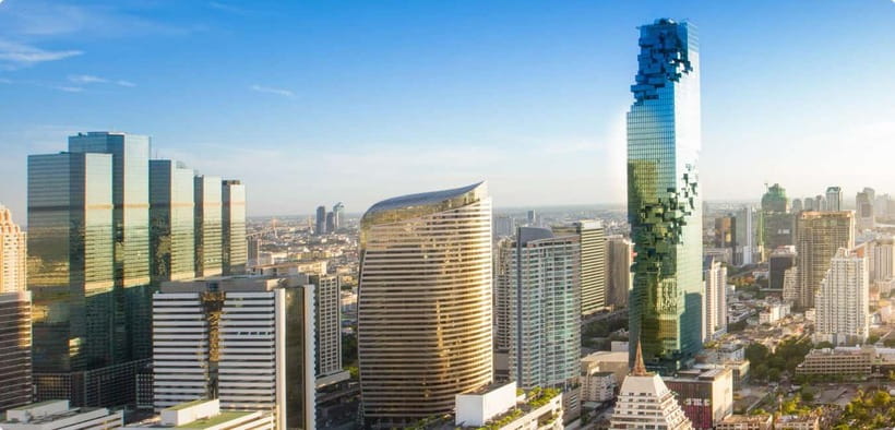 Bangkok: Mahanakhon Skywalk Sunset Ticket with Photo - The glass floor and the fear factor