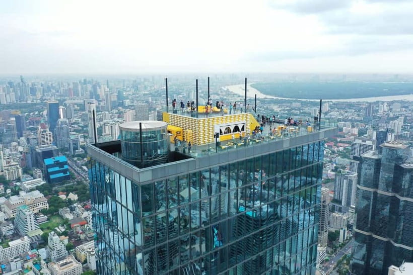 Bangkok: Mahanakhon Skywalk Sunset Ticket with Photo - What the $60 ticket really includes