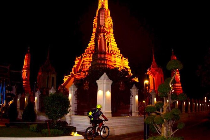 Bangkok Night Bike Tour -Hotel-pickup & Dinner - Kudi Chin and Bangkok’s Portuguese past