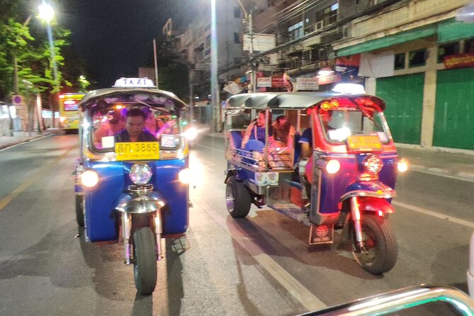 Bangkok Night Eats by Tuk Tuk - Hotel-pickup & Dinner - Why the tuk tuk format works after 7 p.m.