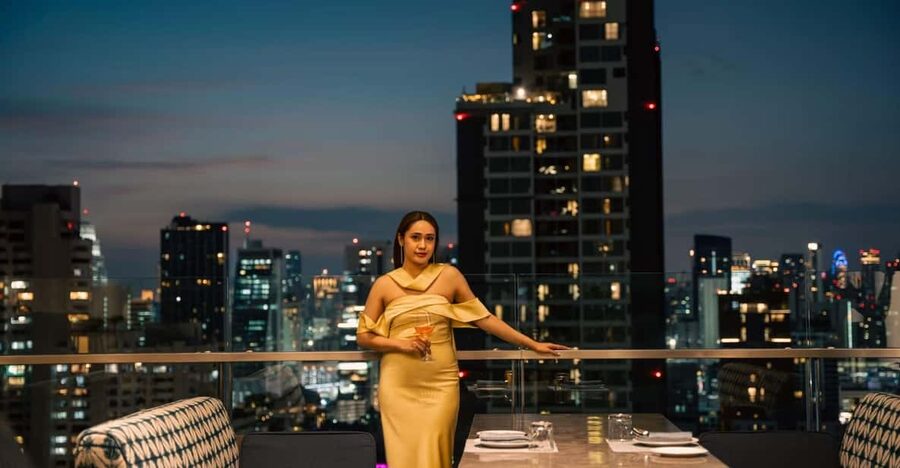 Bangkok: Nimitr Rooftop by 137 Pillars - Modern Asian dishes, with a smaller selection