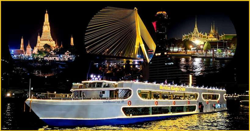 Bangkok: Noah 6 Stars Luxury Chaophraya River Dinner Cruise - Why the Chao Phraya looks best after sunset