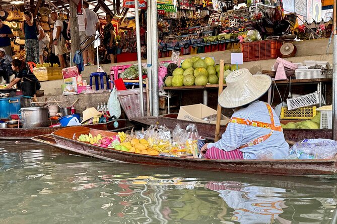 Bangkok: Private Floating Market and Train Market - Taking a longtail boat through the canals