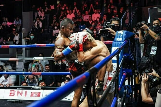 Bangkok's Top Muay Thai Ticket at Rajadamnern Stadium - The stadium setting and photo opportunity