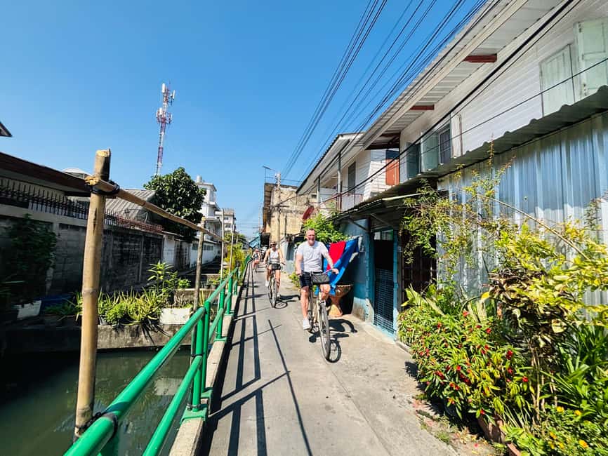 Bangkok: Temples, Canals & Local Life Bike Tour - Who should book this ride?